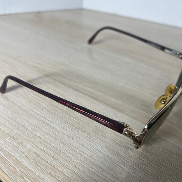 Christian Dior CD2859 43A Sunglasses FRAMES ONLY Red/Purple Gold 56-15-135 READ main image 4